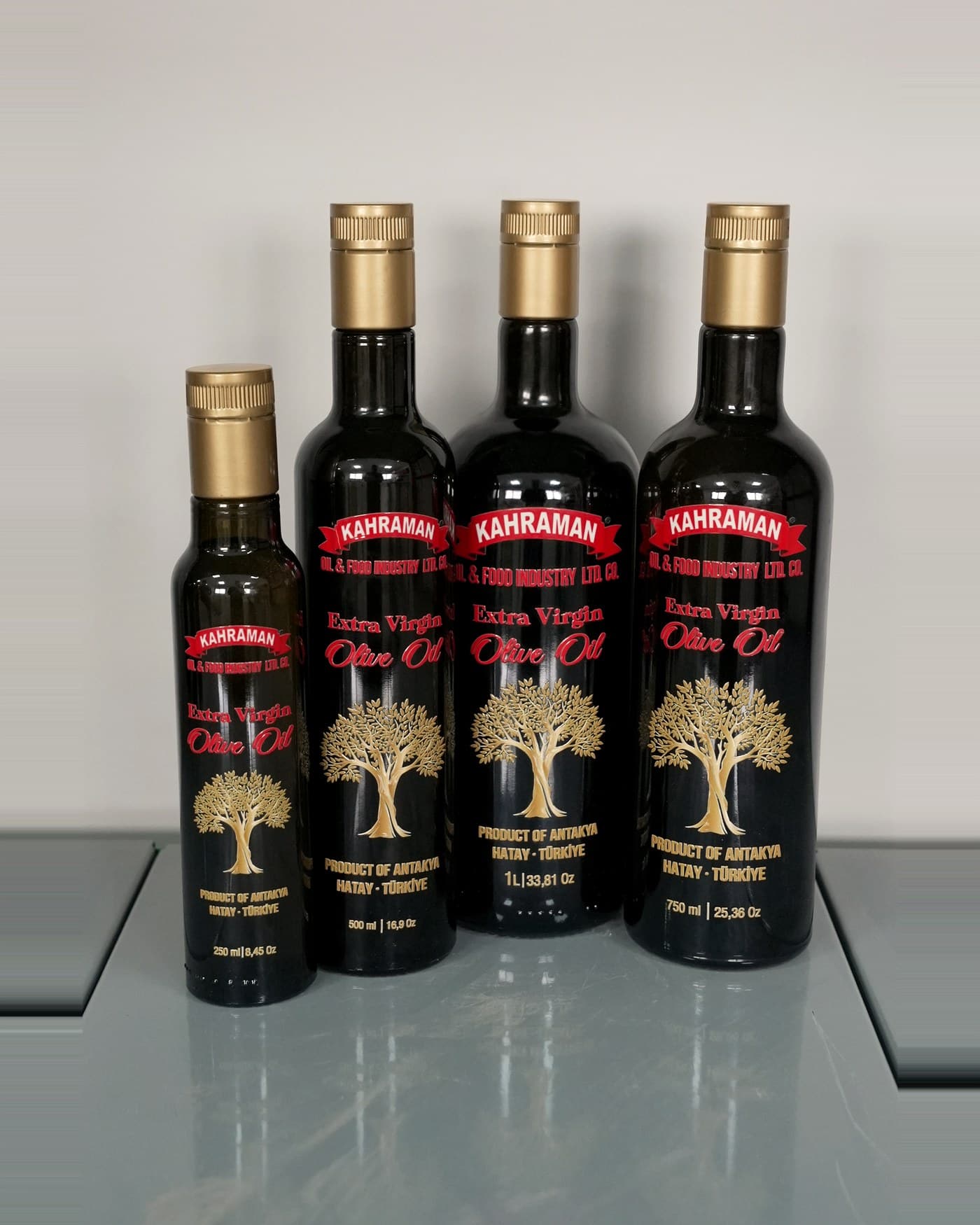 Premium series glass bottle